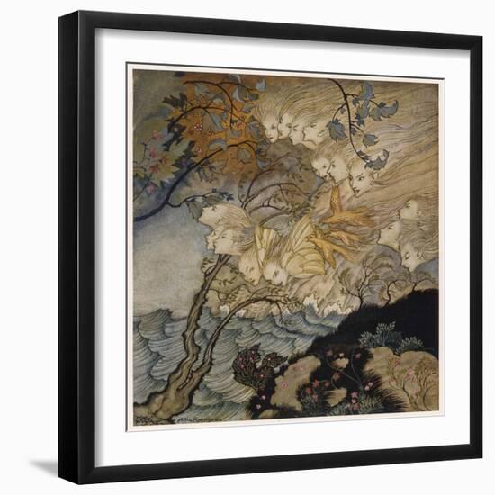 Shakespeare, the Tempest-Arthur Rackham-Framed Photographic Print