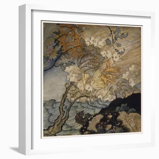 Shakespeare, the Tempest-Arthur Rackham-Framed Photographic Print