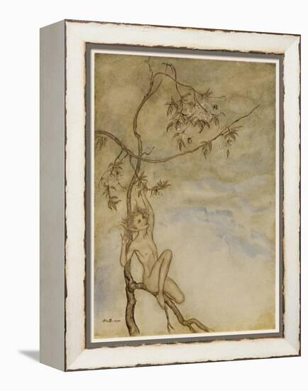 Shakespeare, the Tempest-Arthur Rackham-Framed Stretched Canvas