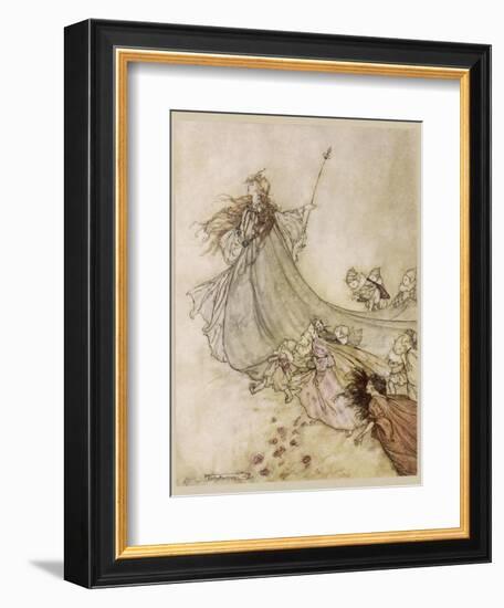 Shakespeare; Titania-Arthur Rackham-Framed Photographic Print