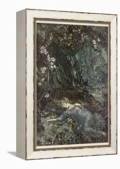 Shakespeare, Titania-Arthur Rackham-Framed Premier Image Canvas