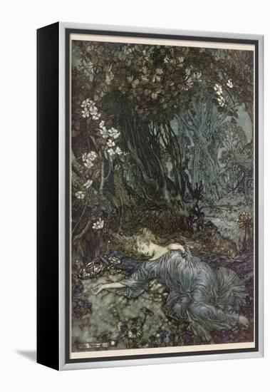 Shakespeare, Titania-Arthur Rackham-Framed Premier Image Canvas