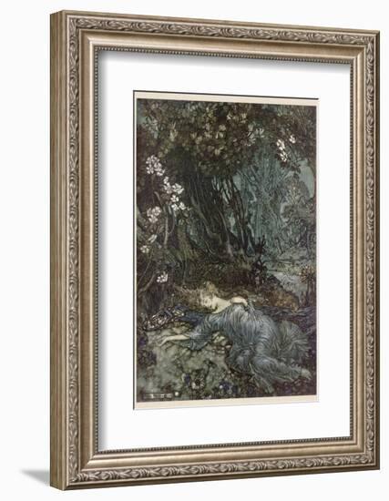 Shakespeare, Titania-Arthur Rackham-Framed Photographic Print