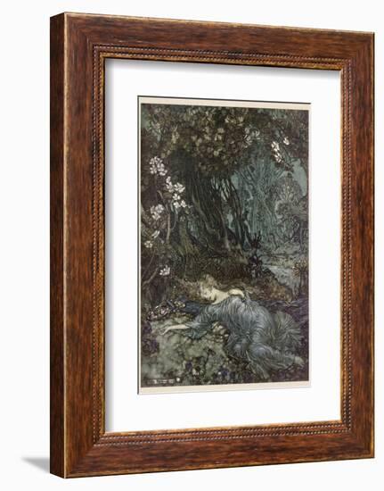 Shakespeare, Titania-Arthur Rackham-Framed Photographic Print