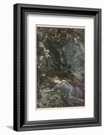 Shakespeare, Titania-Arthur Rackham-Framed Photographic Print