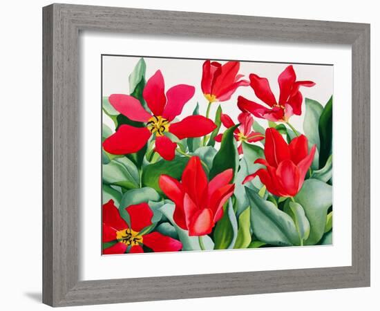 Shakespeare Tulips-Christopher Ryland-Framed Giclee Print