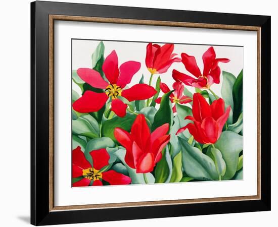 Shakespeare Tulips-Christopher Ryland-Framed Giclee Print