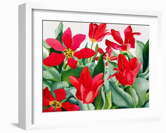 Shakespeare Tulips-Christopher Ryland-Framed Giclee Print
