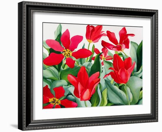 Shakespeare Tulips-Christopher Ryland-Framed Giclee Print