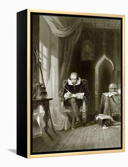 Shakespeare-English-Framed Premier Image Canvas