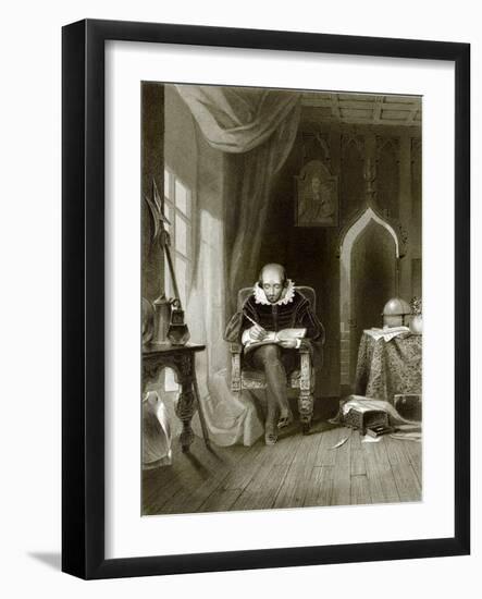 Shakespeare-English-Framed Giclee Print