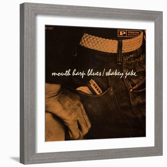 Shakey Jake - Mouth Harp Blues-null-Framed Art Print