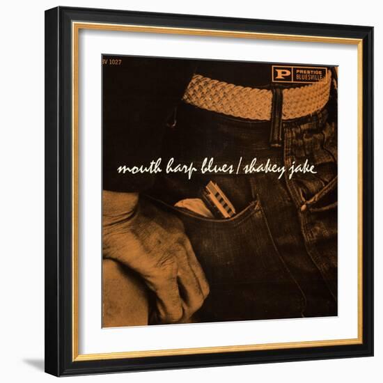 Shakey Jake - Mouth Harp Blues-null-Framed Art Print