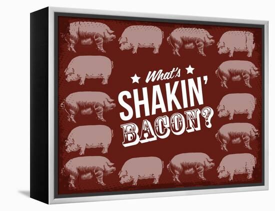 Shakin Bacon-null-Framed Premier Image Canvas