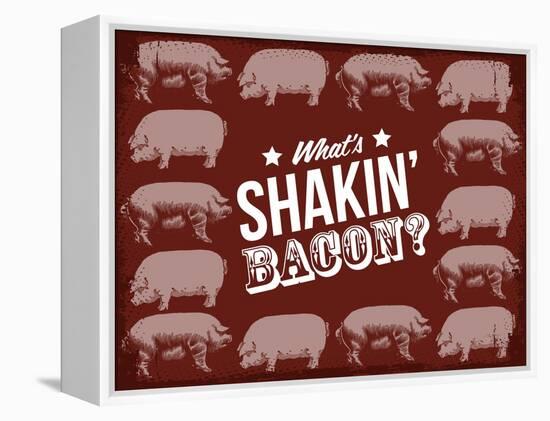 Shakin Bacon-null-Framed Premier Image Canvas