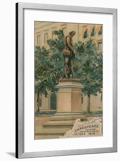 Shakspeare, Auteur, Dramatique Anglais, 1564-1616, Erigee Boulevard Haussmann-null-Framed Giclee Print