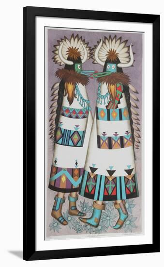 Shalako Dancers-Alice Asmar-Framed Limited Edition