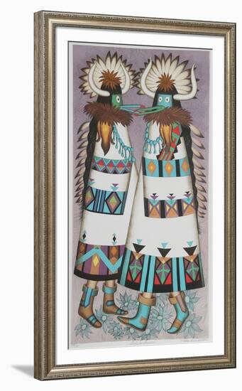 Shalako Dancers-Alice Asmar-Framed Limited Edition