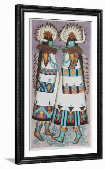 Shalako Dancers-Alice Asmar-Framed Limited Edition