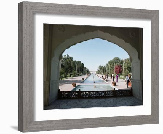 Shalimar Gardens, Unesco World Heritage Site, Lahore, Punjab, Pakistan-Robert Harding-Framed Photographic Print