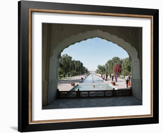 Shalimar Gardens, Unesco World Heritage Site, Lahore, Punjab, Pakistan-Robert Harding-Framed Photographic Print