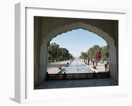 Shalimar Gardens, Unesco World Heritage Site, Lahore, Punjab, Pakistan-Robert Harding-Framed Photographic Print