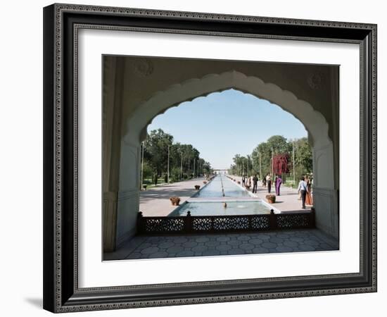 Shalimar Gardens, Unesco World Heritage Site, Lahore, Punjab, Pakistan-Robert Harding-Framed Photographic Print