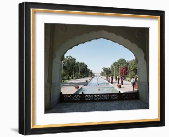 Shalimar Gardens, Unesco World Heritage Site, Lahore, Punjab, Pakistan-Robert Harding-Framed Photographic Print