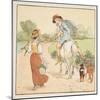 Shall I Go with You My Pretty Maid? , from the Hey Diddle Diddle Picture Book, Pub.1882 (Colour En-Randolph Caldecott-Mounted Giclee Print