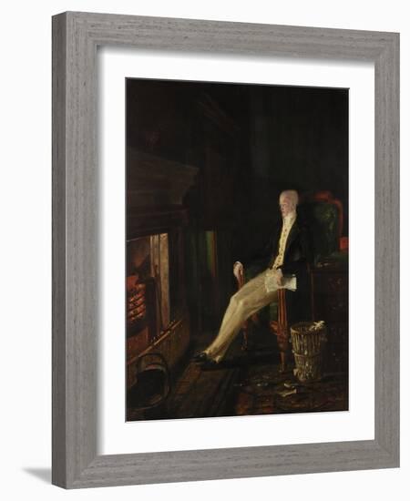 Shall I Resign?, 1832-Benjamin Robert Haydon-Framed Giclee Print