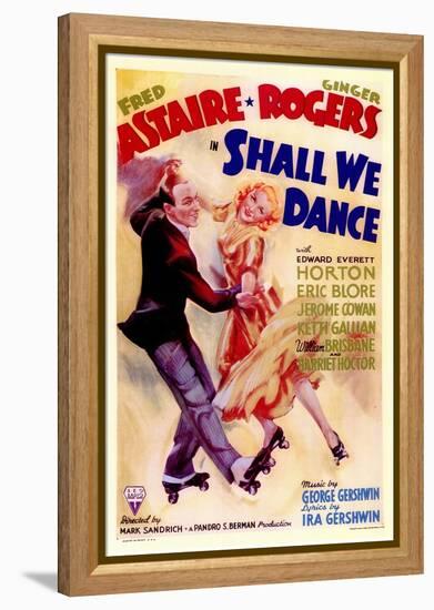 Shall We Dance, 1937-null-Framed Stretched Canvas