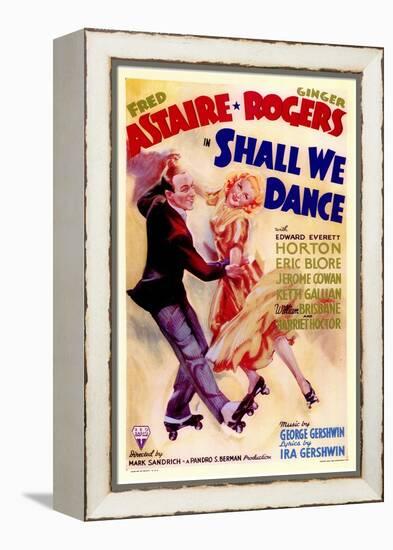 Shall We Dance, 1937-null-Framed Stretched Canvas