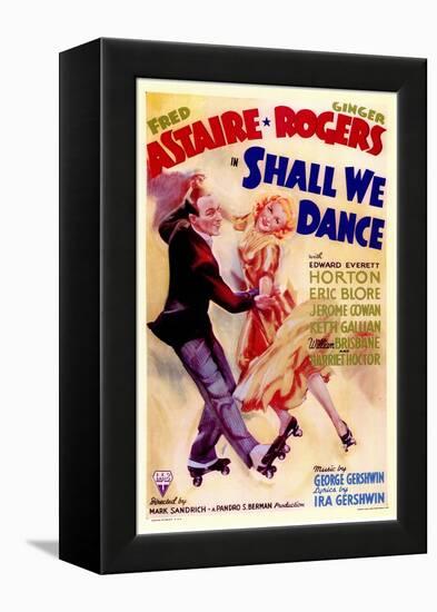 Shall We Dance, 1937-null-Framed Stretched Canvas