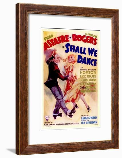 Shall We Dance, 1937-null-Framed Art Print