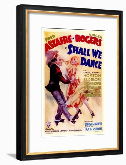 Shall We Dance, 1937-null-Framed Art Print