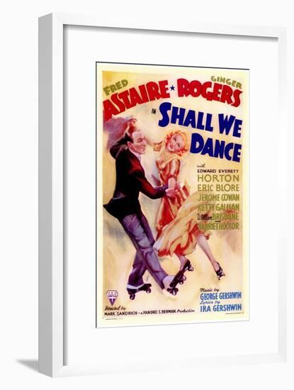 Shall We Dance, 1937-null-Framed Art Print