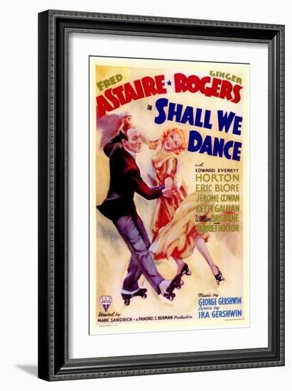 Shall We Dance, 1937-null-Framed Art Print