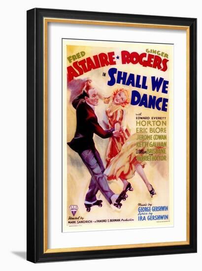 Shall We Dance, 1937-null-Framed Art Print