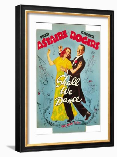 Shall We Dance, 1937-null-Framed Art Print