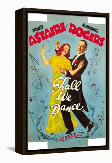 Shall We Dance, 1937-null-Framed Stretched Canvas