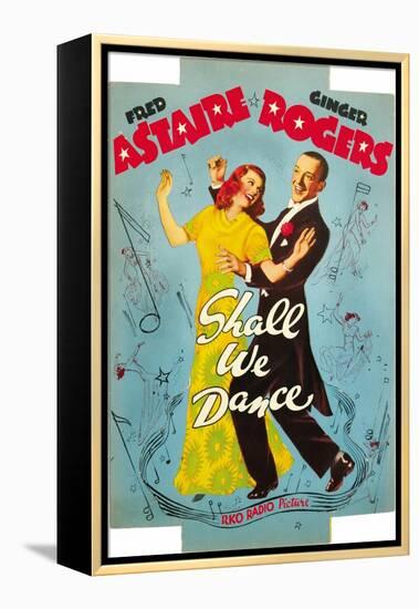 Shall We Dance, 1937-null-Framed Stretched Canvas