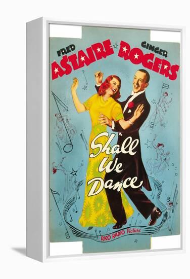 Shall We Dance, 1937-null-Framed Stretched Canvas