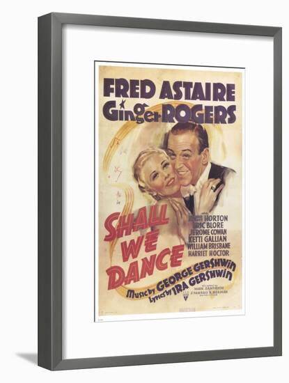 Shall We Dance, 1937-null-Framed Art Print