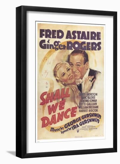 Shall We Dance, 1937-null-Framed Art Print