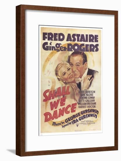 Shall We Dance, 1937-null-Framed Art Print