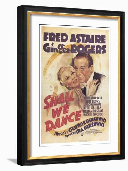 Shall We Dance, 1937-null-Framed Art Print