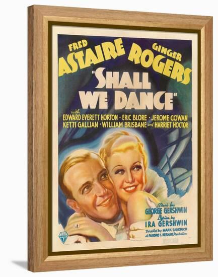 Shall We Dance, 1937-null-Framed Premier Image Canvas