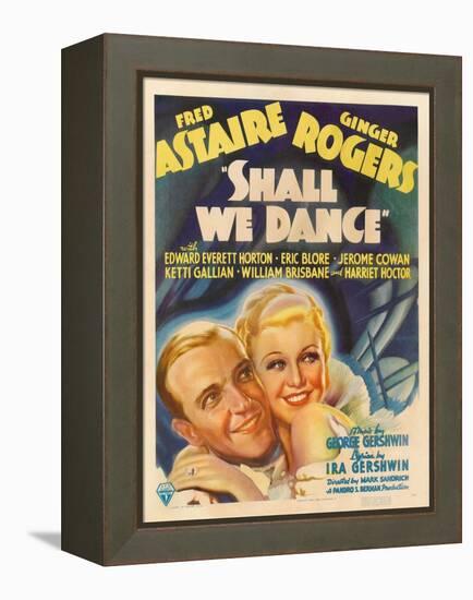 Shall We Dance, 1937-null-Framed Premier Image Canvas