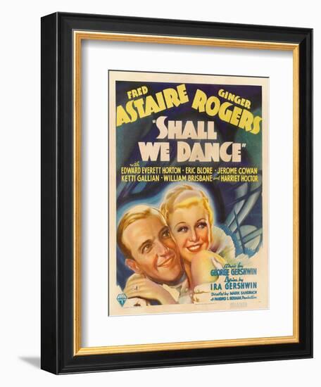 Shall We Dance, 1937-null-Framed Giclee Print