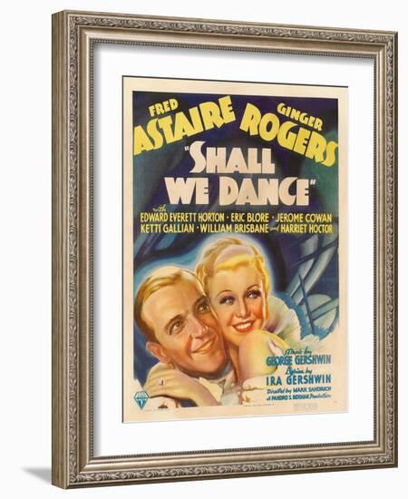 Shall We Dance, 1937-null-Framed Giclee Print